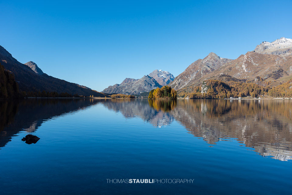 Herbst am Lej da Segl im Oberengadin