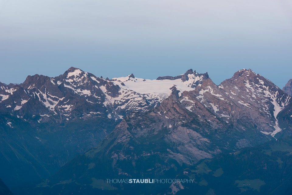 Zwächten, Glatt Stock, Glatt Firn, Gross Spannort, Schlossberg u, a.