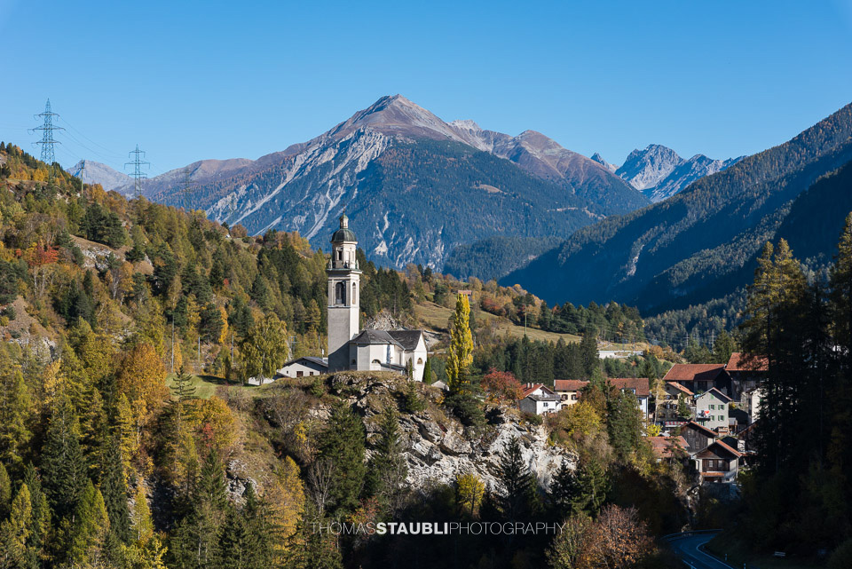 Katholische Kirche St. Stefan in Tiefencastel