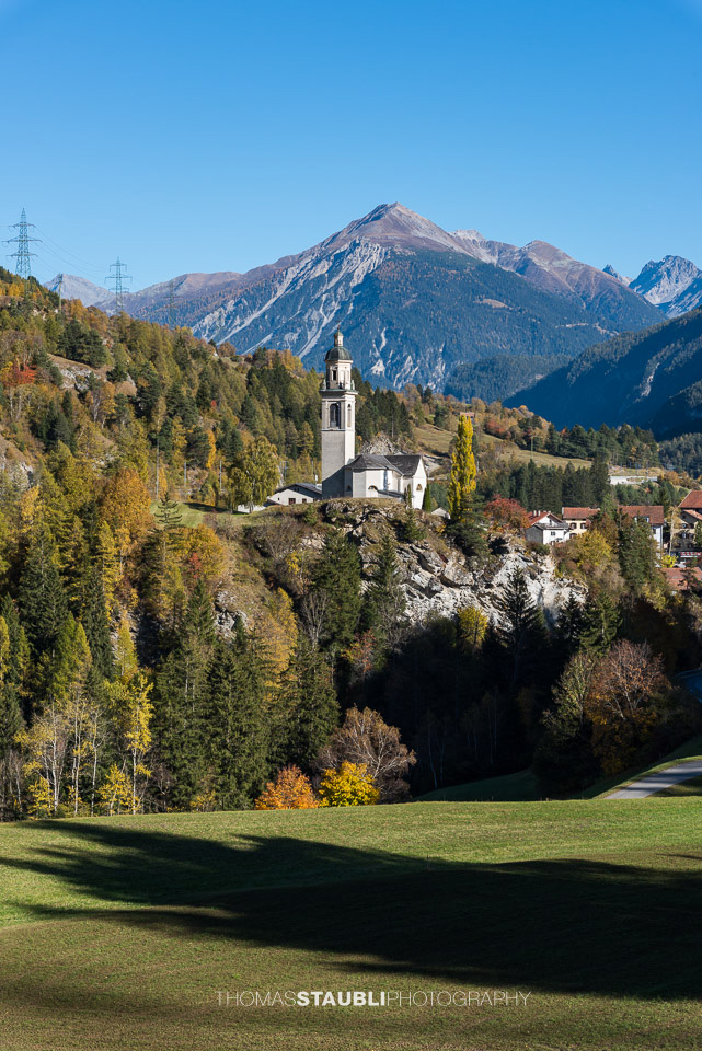 Tiefencastel im Herbst