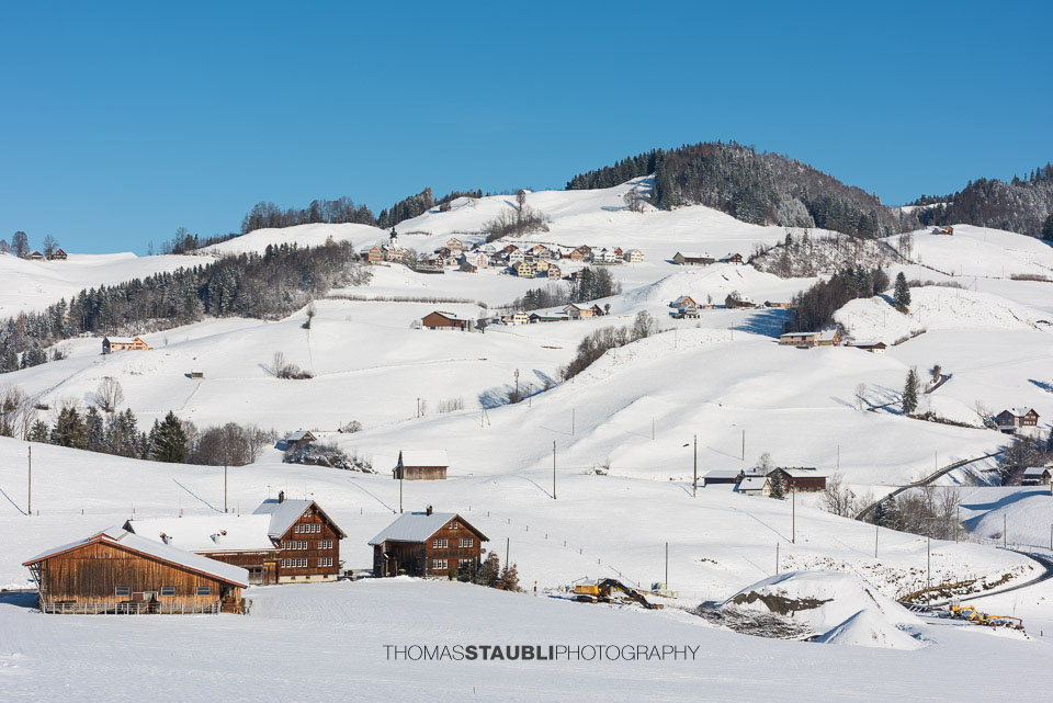 Appenzell Schlatt im Winter