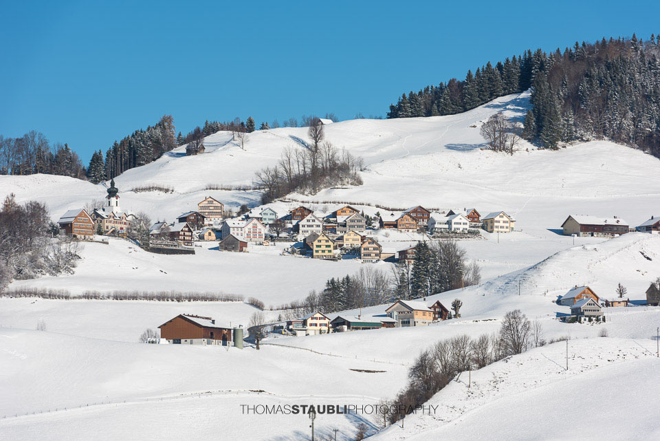 Appenzell Schlatt im Winter
