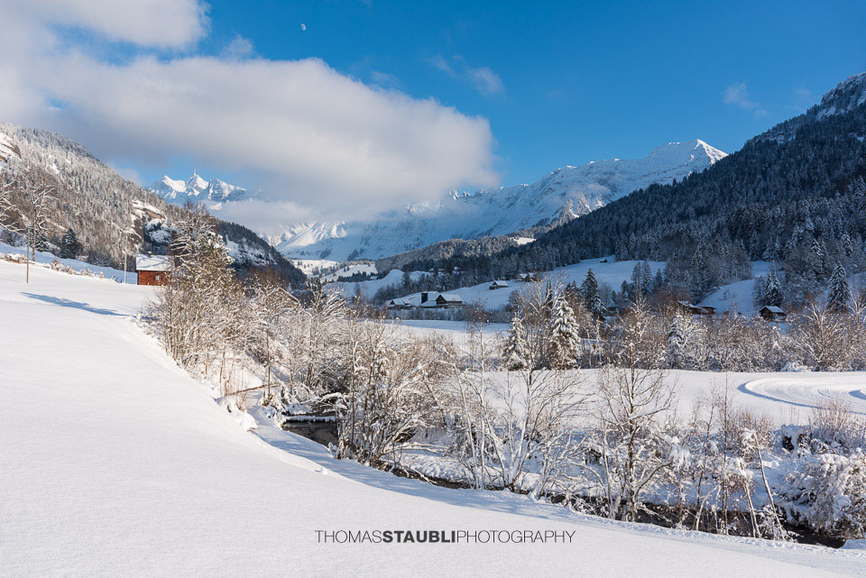 Winterlandschaft im Toggenburg