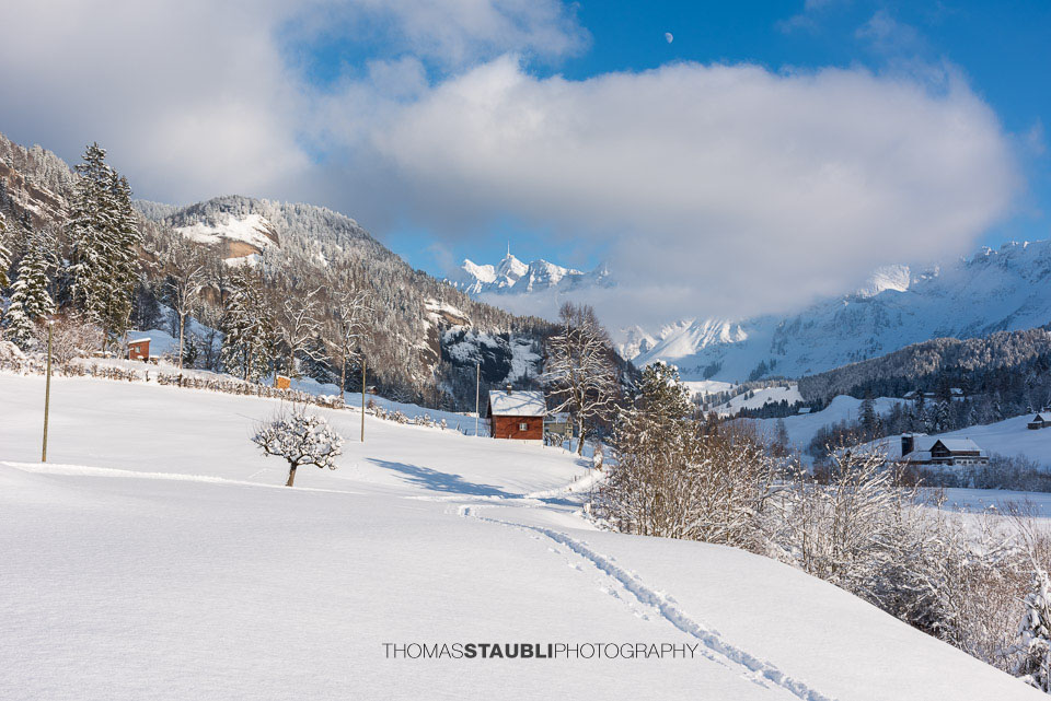 Winterlandschaft im Toggenburg