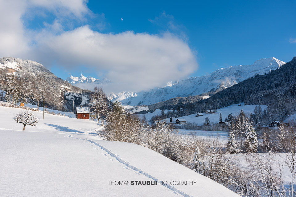 Winterlandschaft im Toggenburg