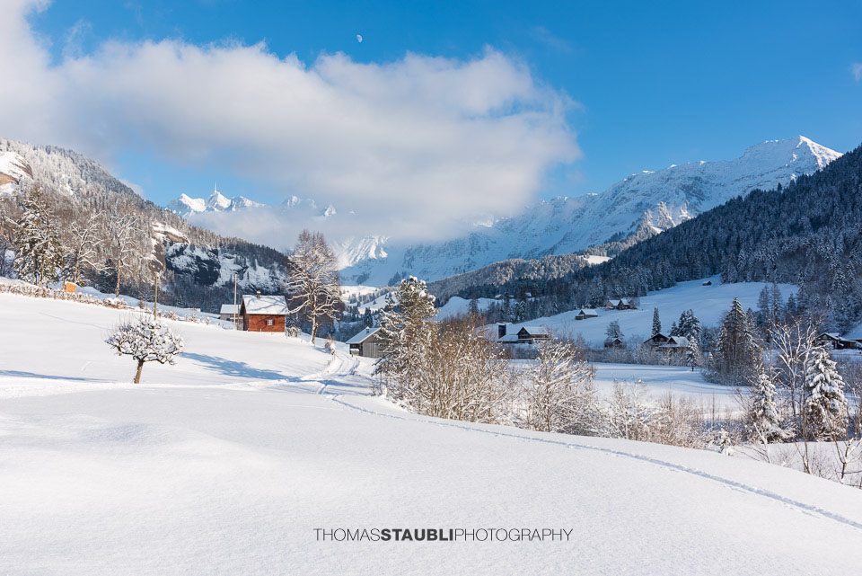 Winterlandschaft im Toggenburg