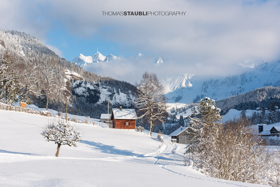 Winterlandschaft im Toggenburg