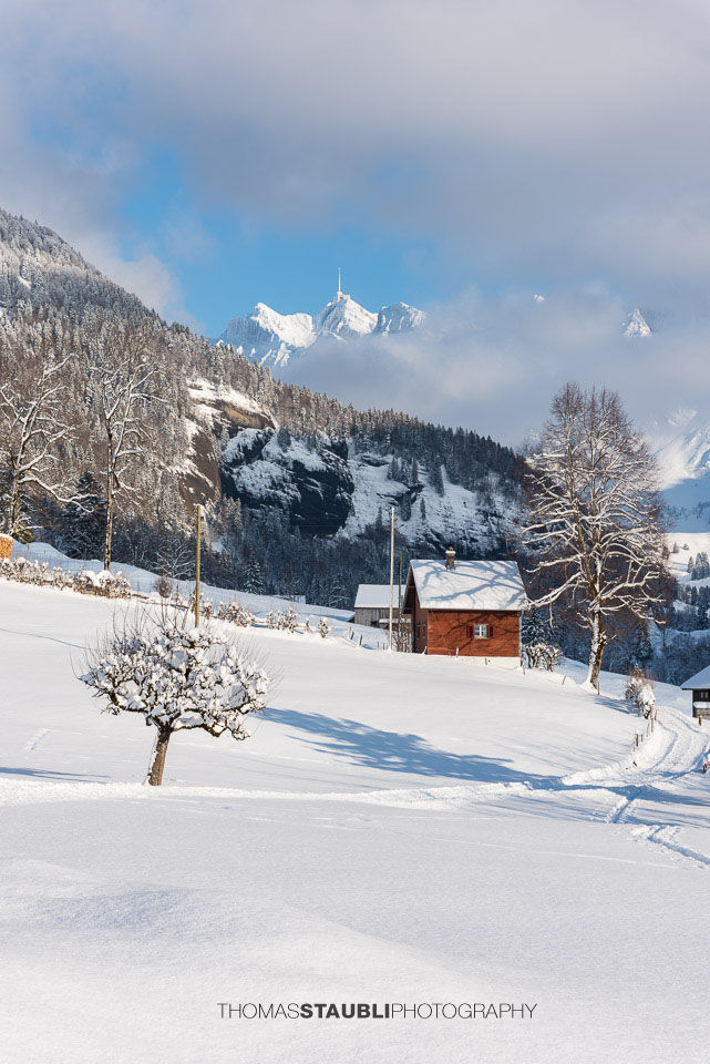 Winterlandschaft im Toggenburg