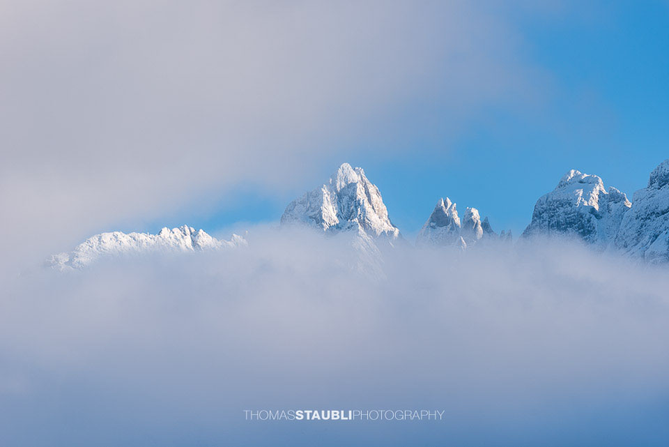 Blick zum Alpsteinmassiv