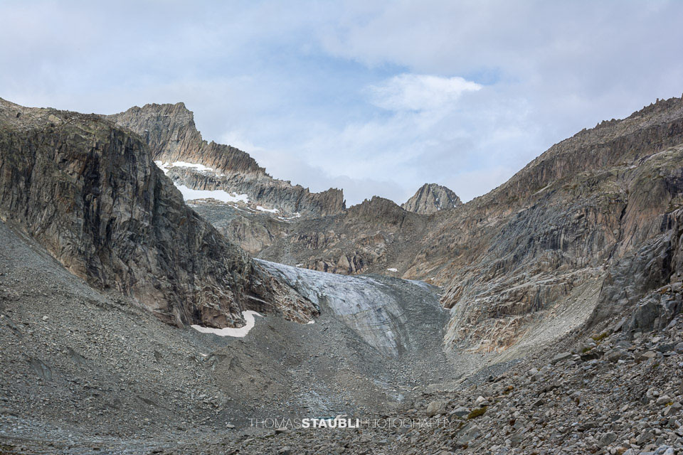 der Bächligletscher 2013