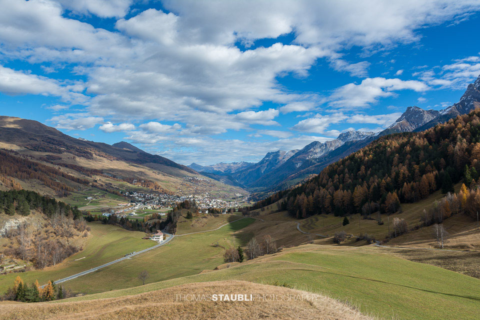 Blick ins Unterengadin