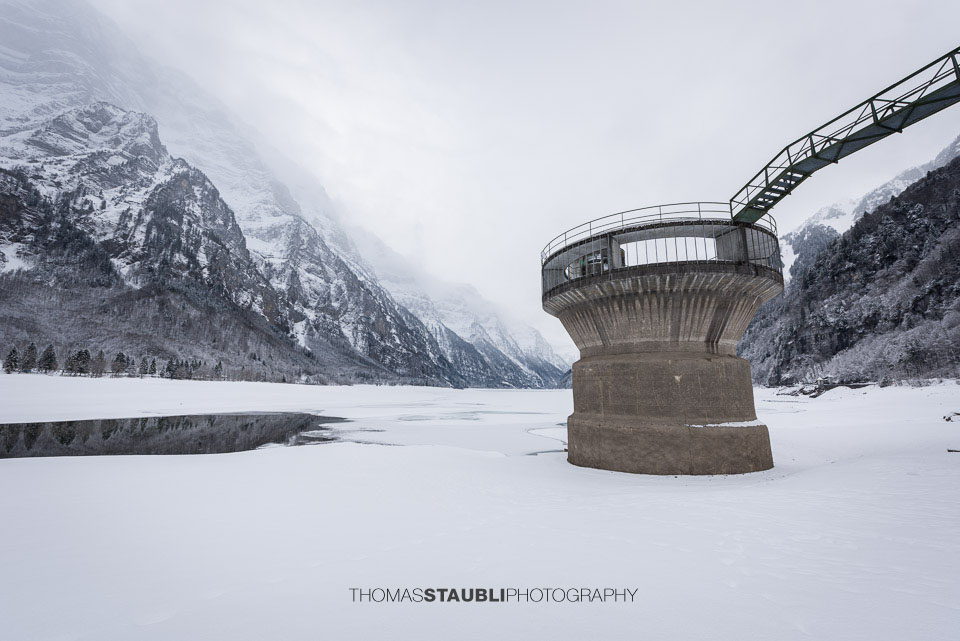 Winterimpressionen am Klöntalersee