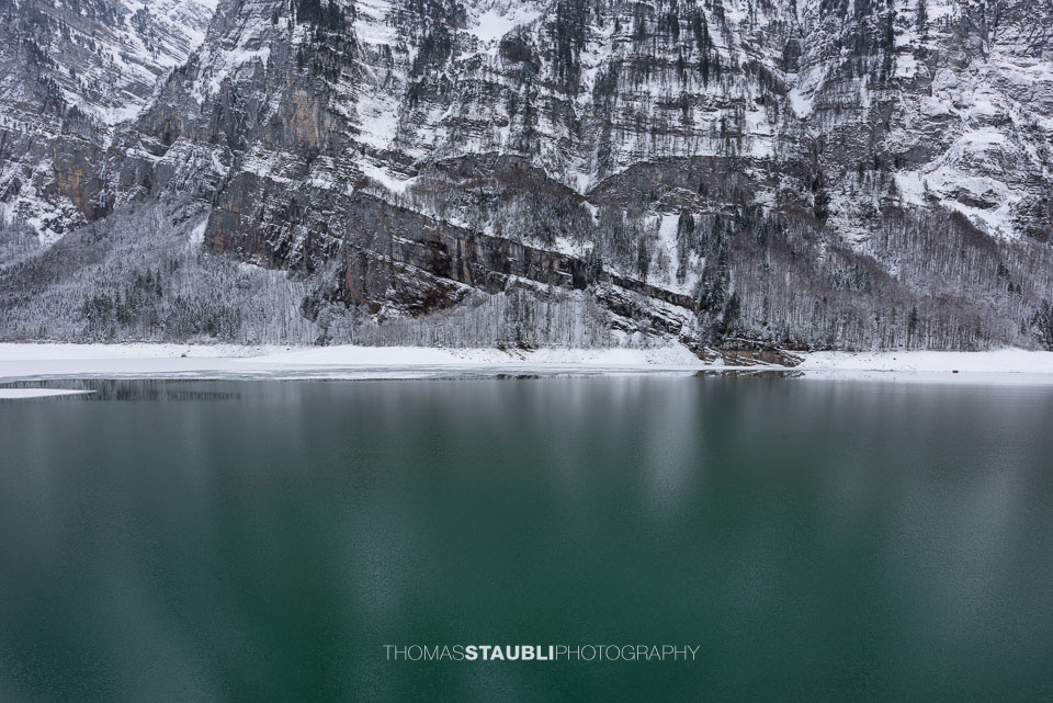 Winterimpressionen am Klöntalersee