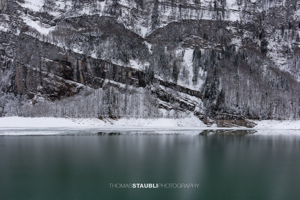 Winterimpressionen am Klöntalersee