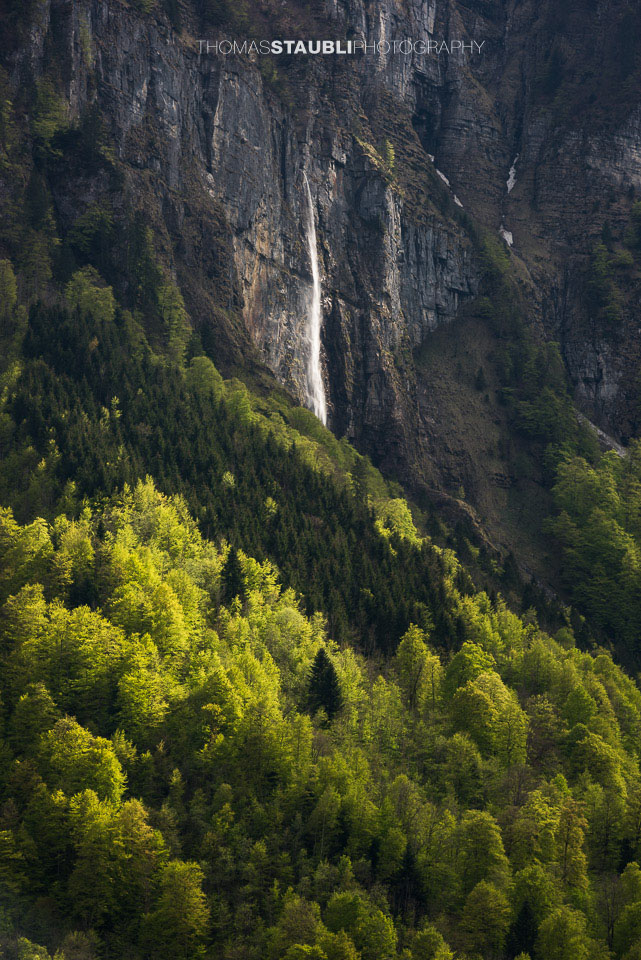 Wasserfall im Klöntal