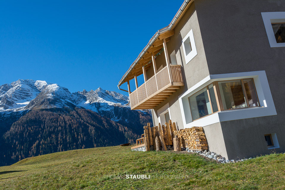 Modernes Haus in Latsch