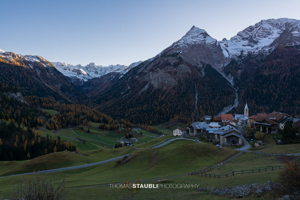 Latsch oberhalb von Bergün