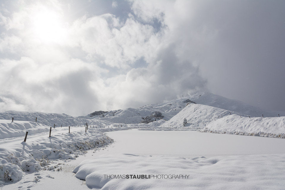 Winterimpressionen am Bischolapass