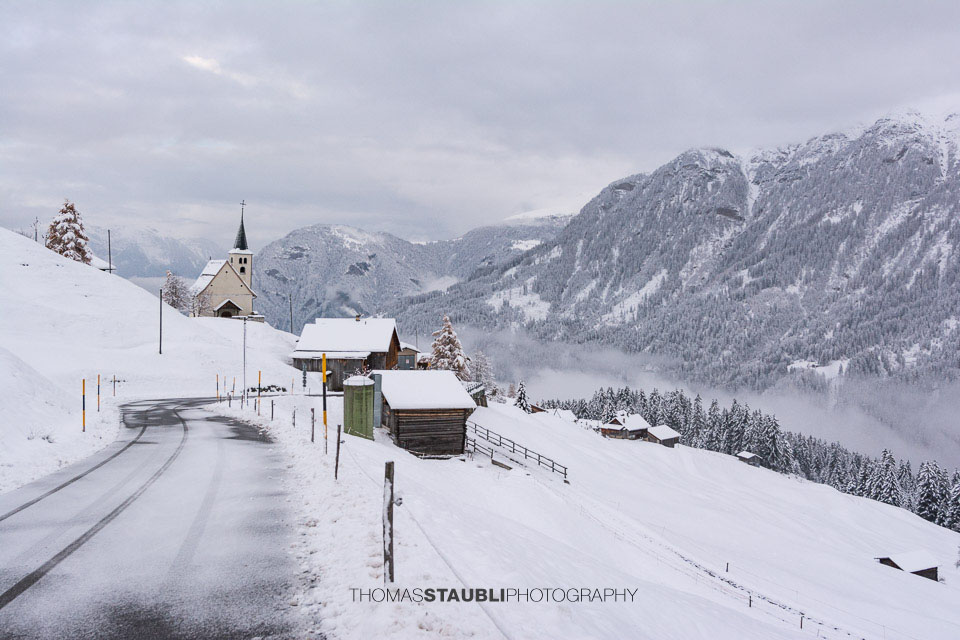Winter in Ober-Tschappina