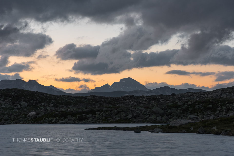 Gewitterstimmung über dem Piz Beverin