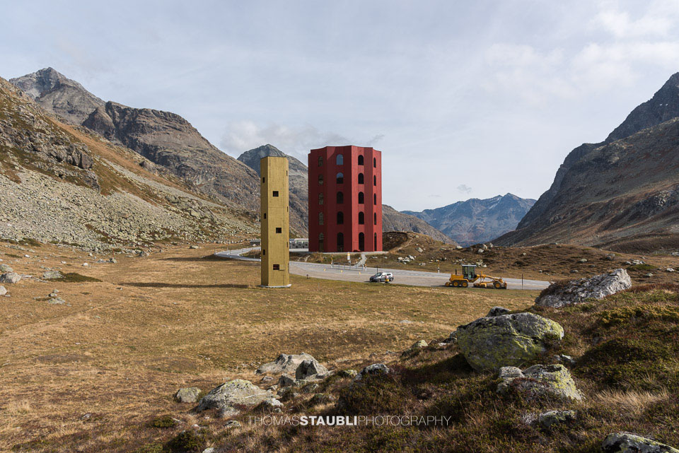 Origen-Turm auf dem Julierpass