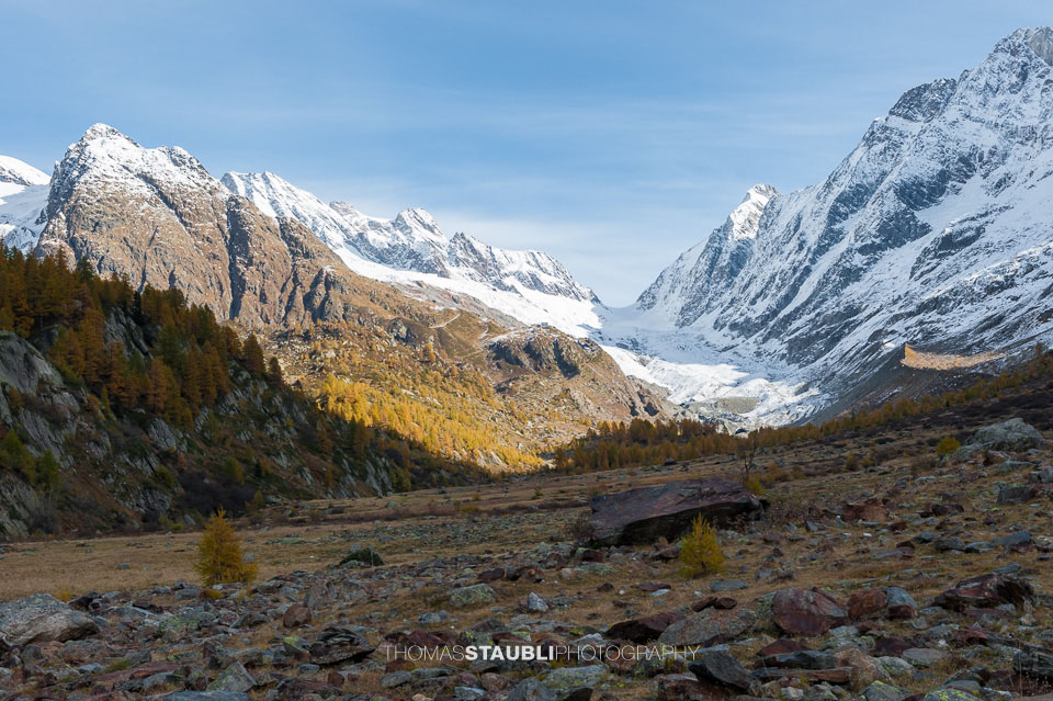 Blick auf den Langgletscher (2012)