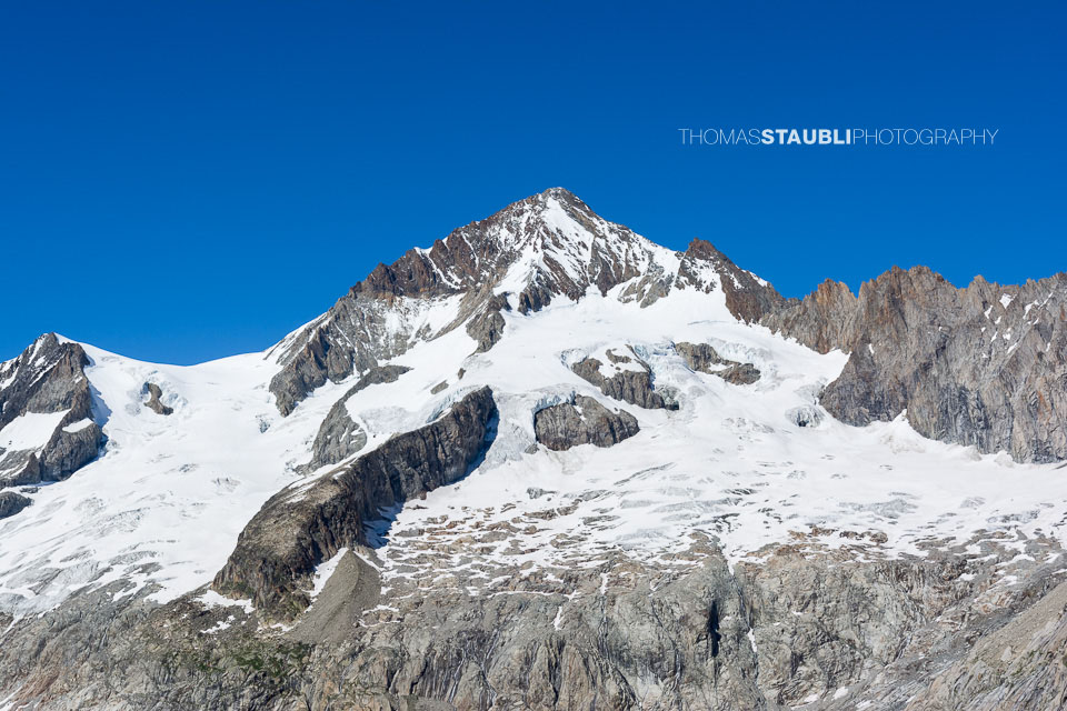 das imposante Aletschhorn