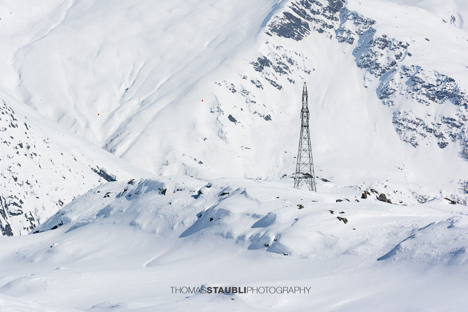 Winterimpressionen auf dem Grimselpass