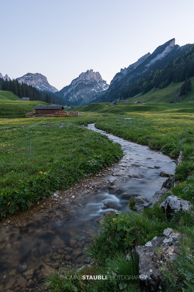 Abenddämmerung im Alpstein