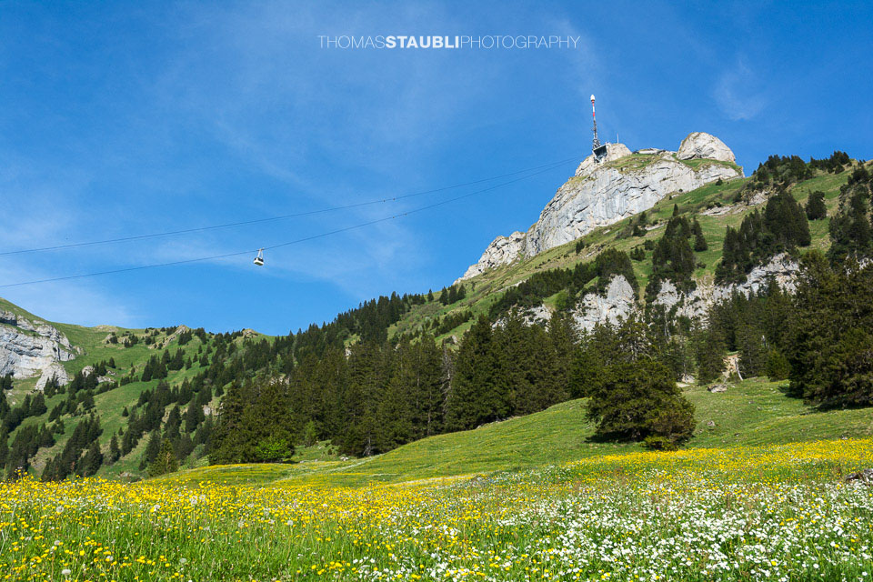 Seilbahn auf den Hohen Kasten