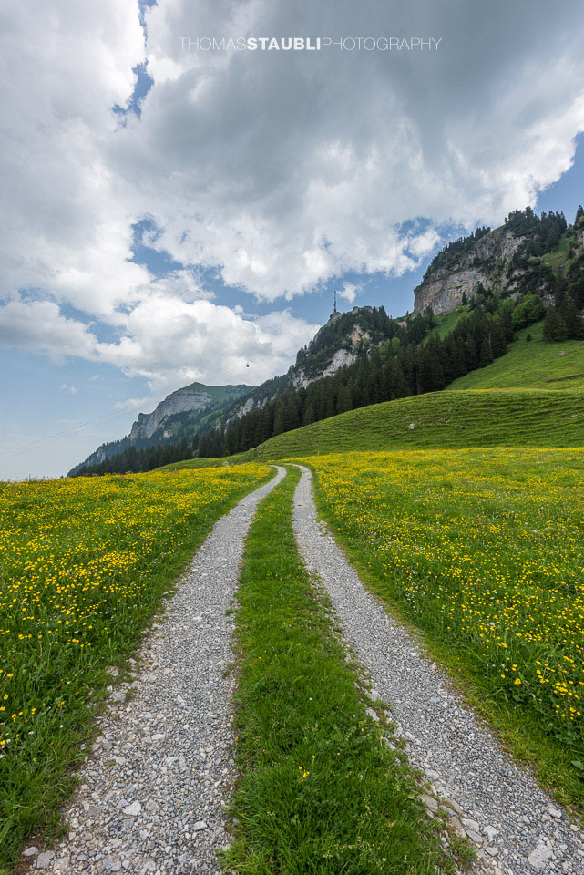 Gewitterwolken über dem Alpstein