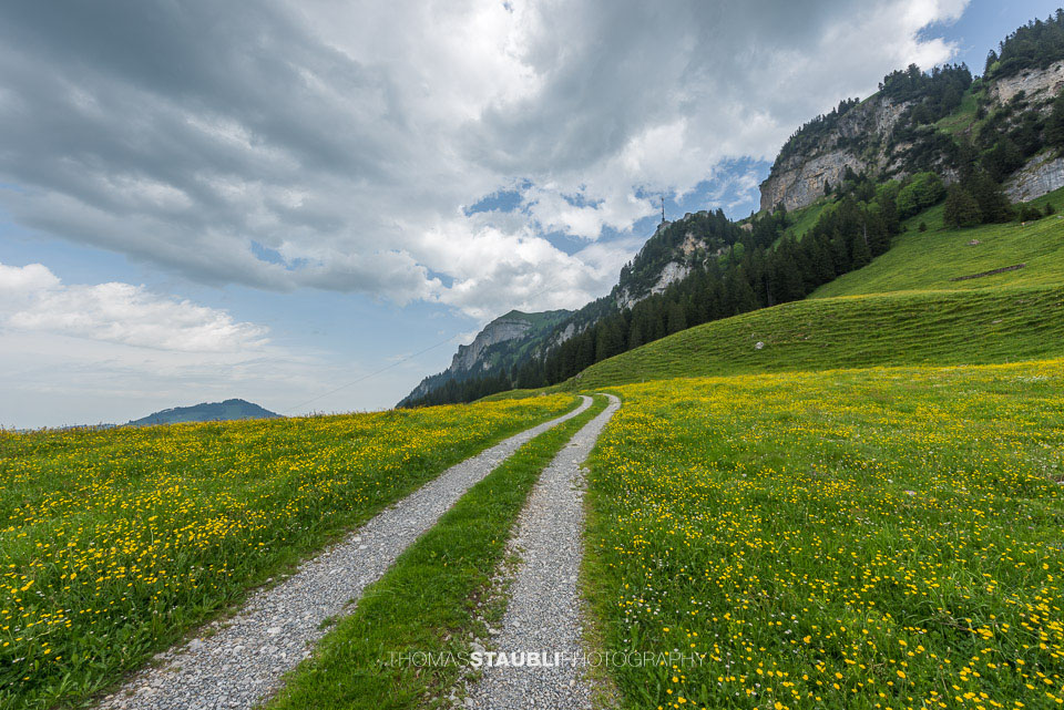 Gewitterwolken über dem Alpstein