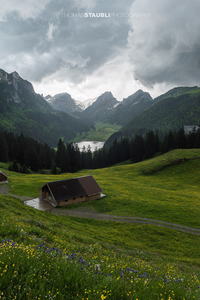 Gewitterwolken über dem Alpstein