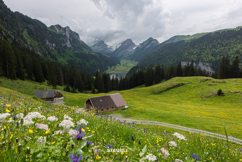 Gewitterwolken über dem Alpstein