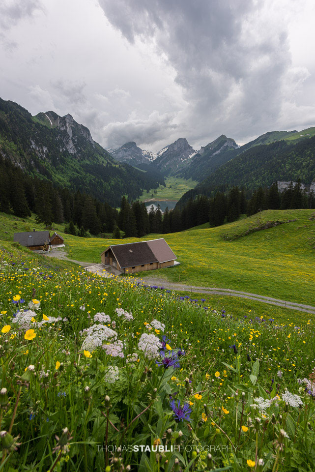 Gewitterwolken über dem Alpstein