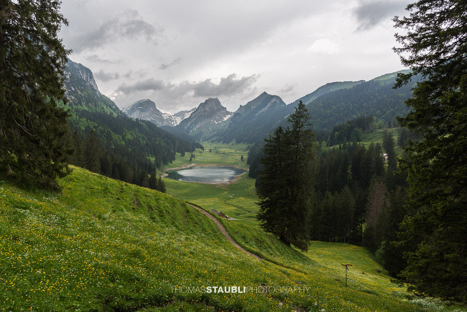 Gewitterwolken über dem Alpstein