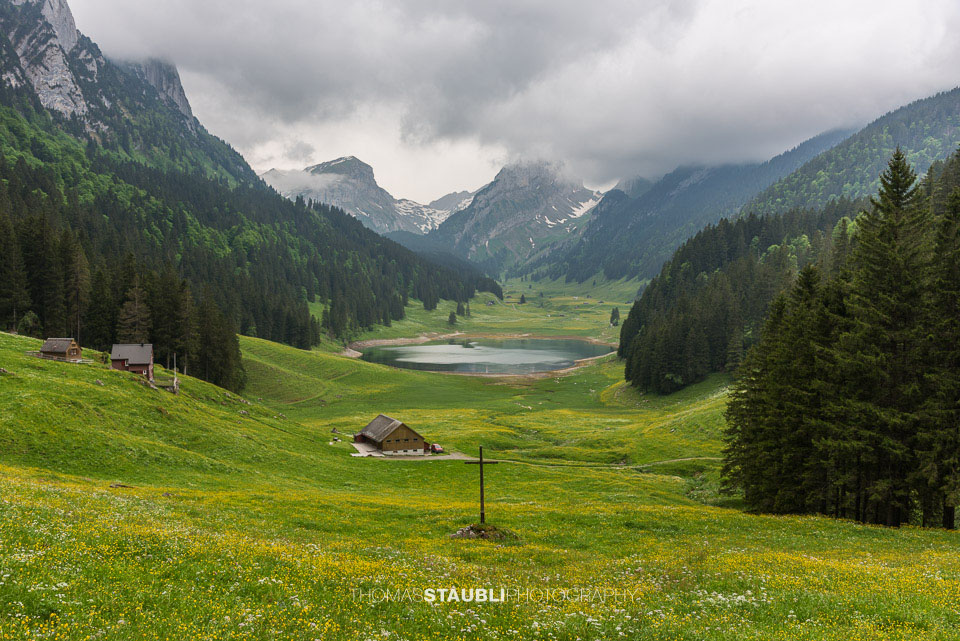 Gewitterwolken über dem Alpstein