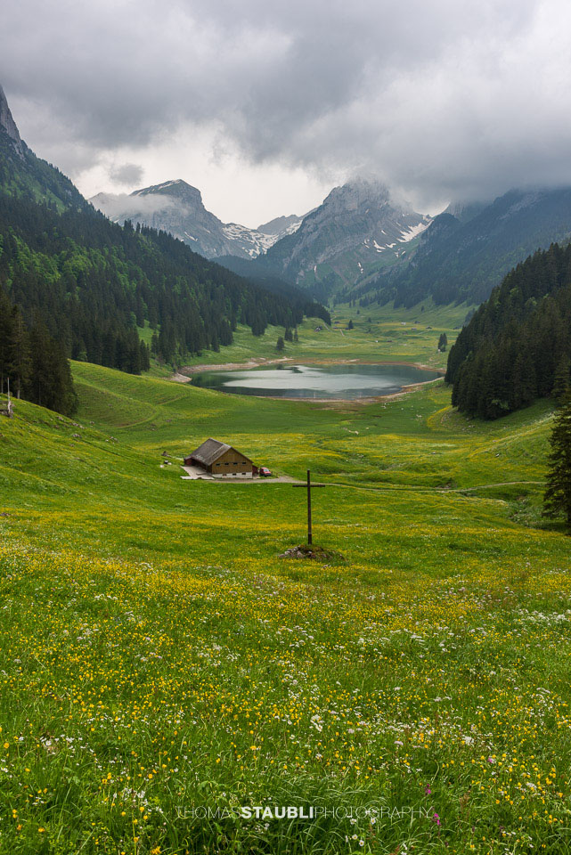 Gewitterwolken über dem Alpstein