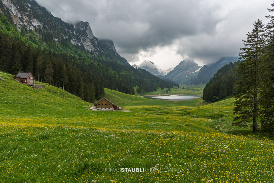 Gewitterwolken über dem Alpstein