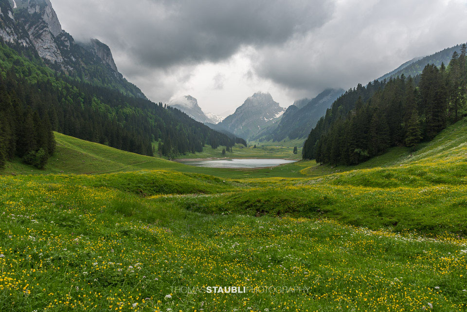 Gewitterwolken über dem Alpstein