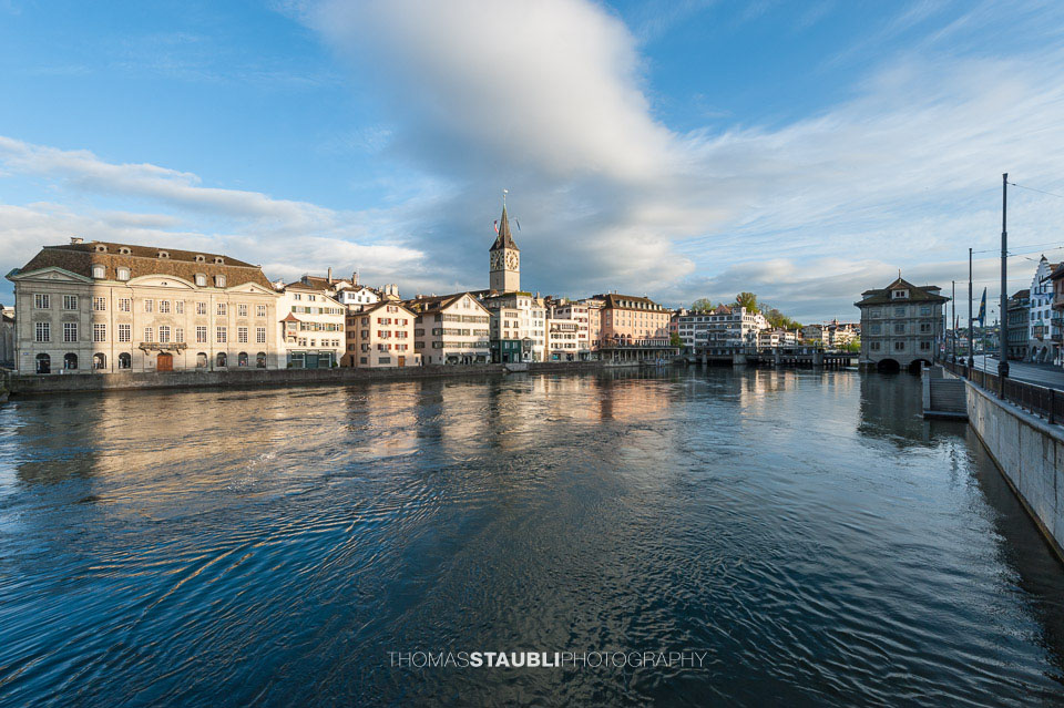 Blick von der Münsterbrücke Richtung Wühre