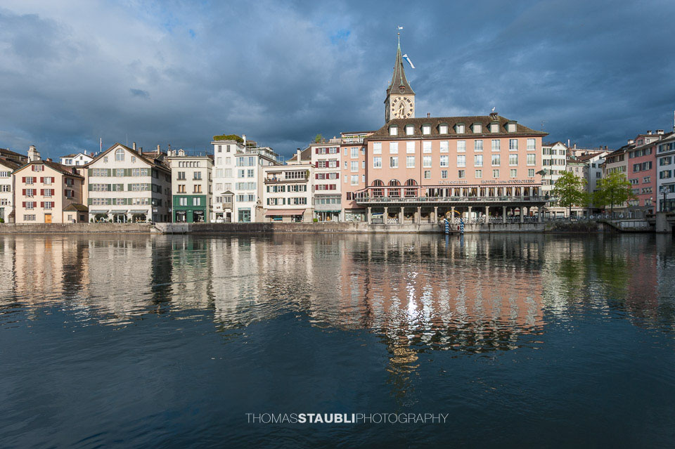 Blick vom Limmatquai Richtung Wühre