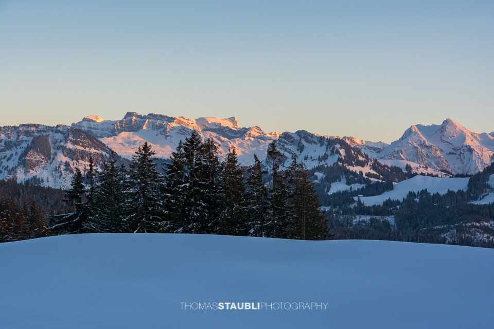 Abendstimmung auf der Gueteregg