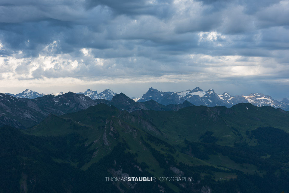 Gewitterstimmung über den Urner Alpen