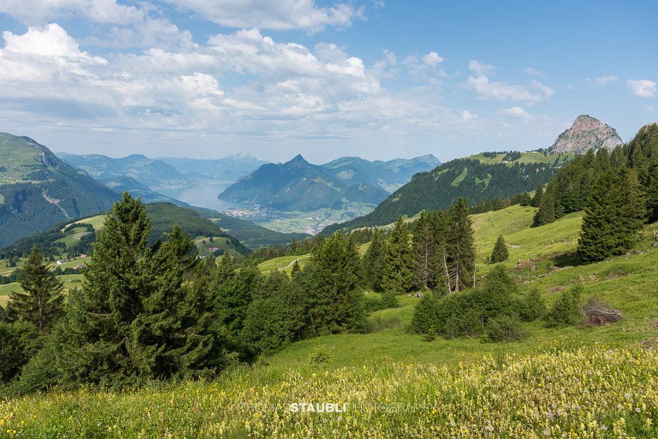 Blick von der Sternenegg Richtung Hoflue