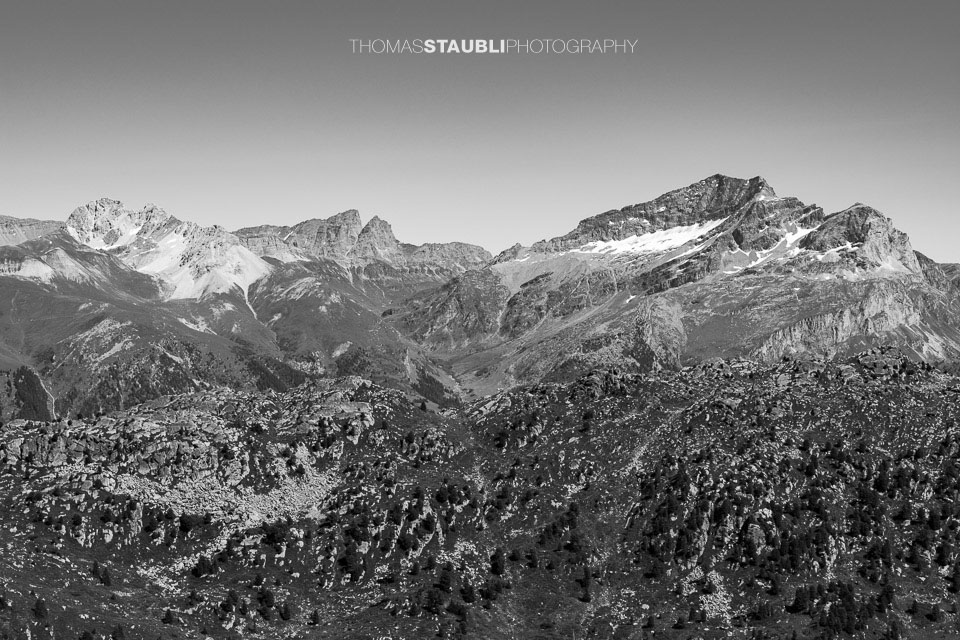 Piz digl Gurschus, Piz Forbesch, Piz Grisch, Piz la Mazza