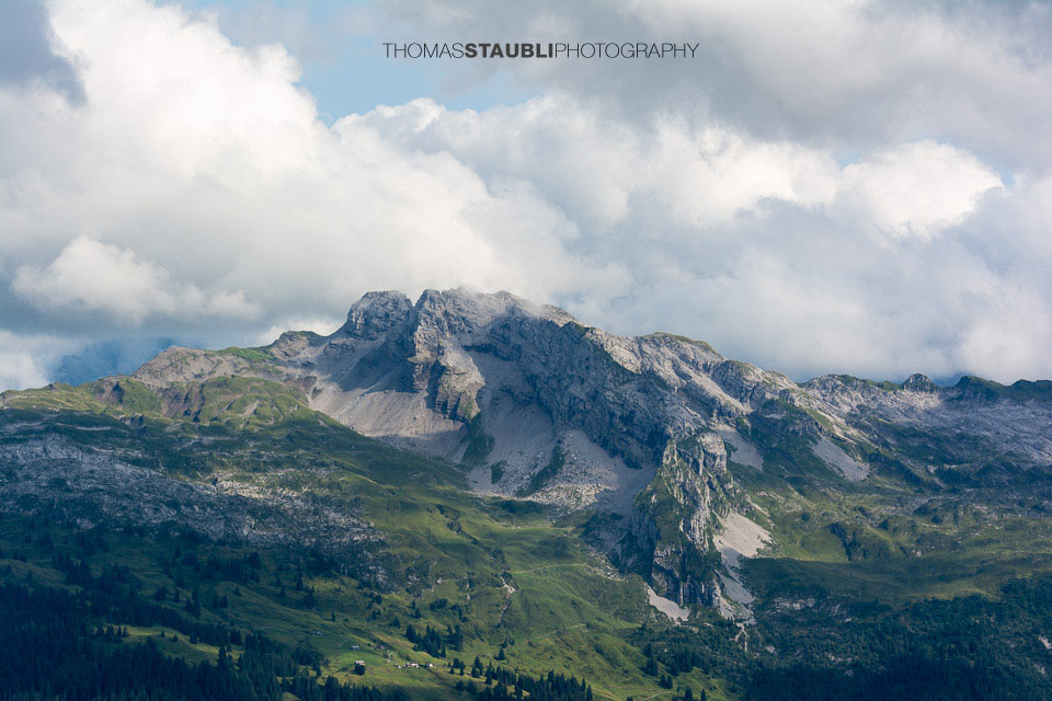 Wolken über dem Mutteristock