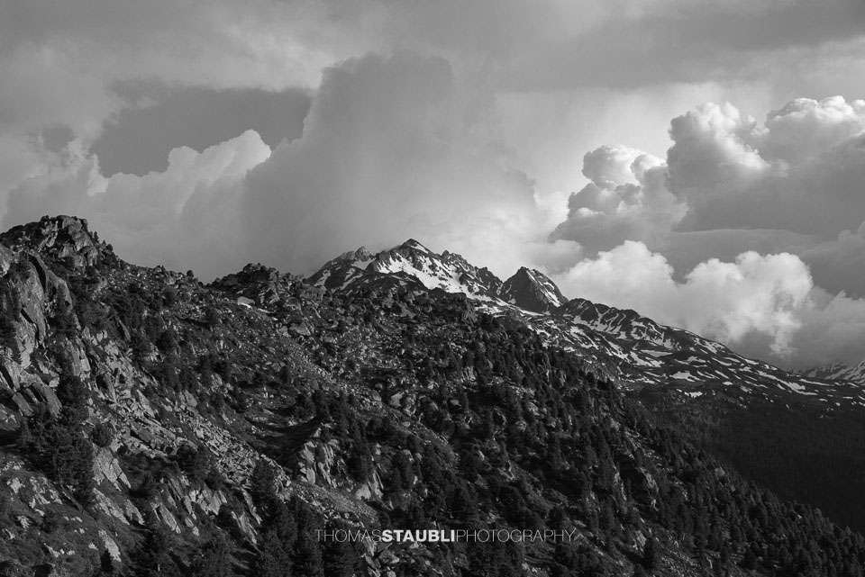 Gewitterwolken über dem Seehorn