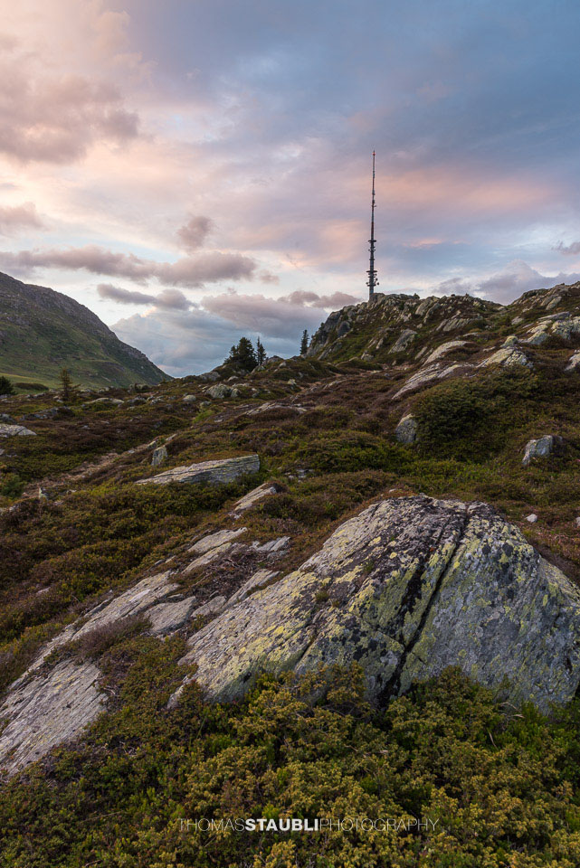 Sendemast beim Lai da Vons