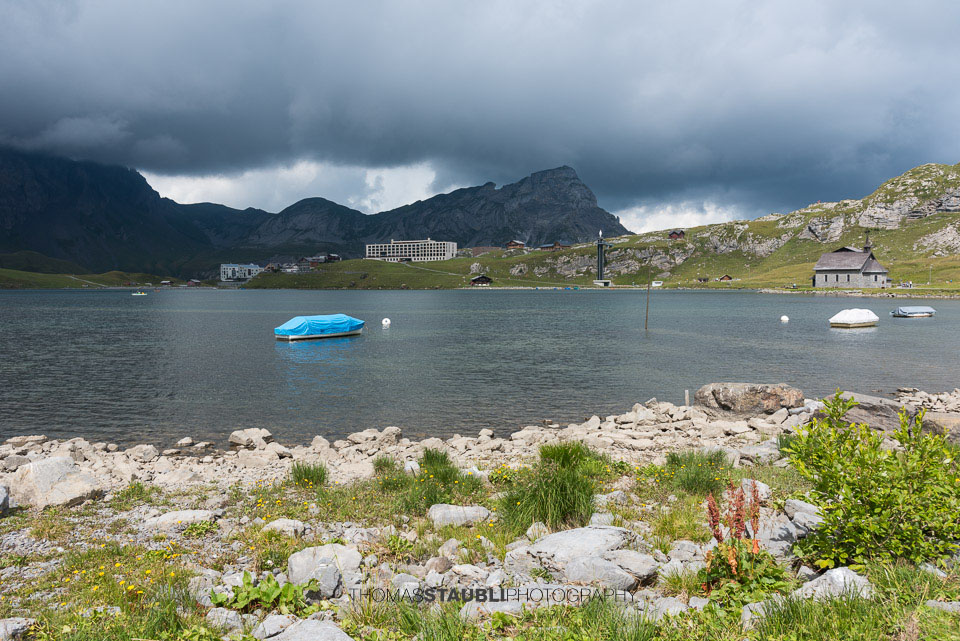 Dicke Wolken über der Melchsee-Frutt